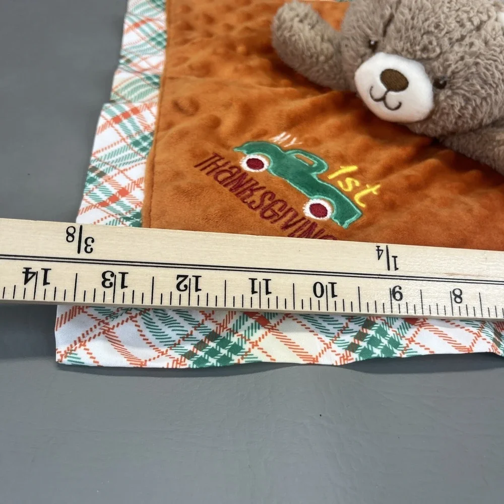 Baby Starters My 1st Thanksgiving Bear Thanksgiving Security Blanket Lovey